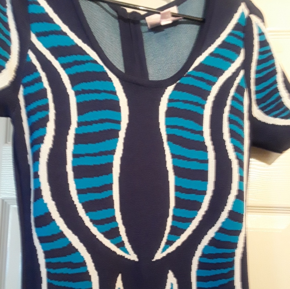 COPY - Turquoise  Printed Dress